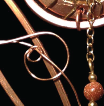 Detail View of Copper Neckpiece - Nonpareil, Ltd.
