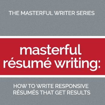 Masterful Resume Writing Book Cover