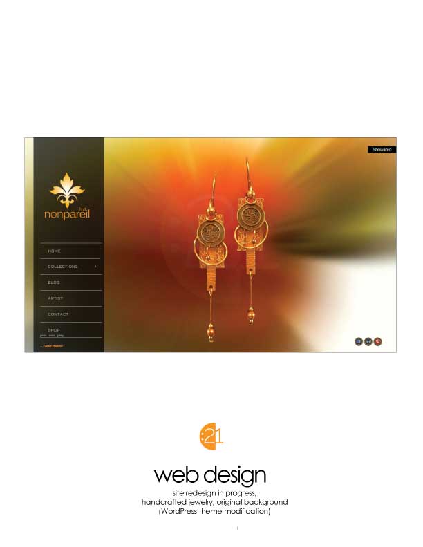 WordPress Web Design Sample